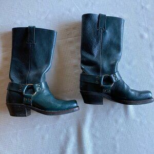 FRYE Harness Boots 6.5 M Forest Green